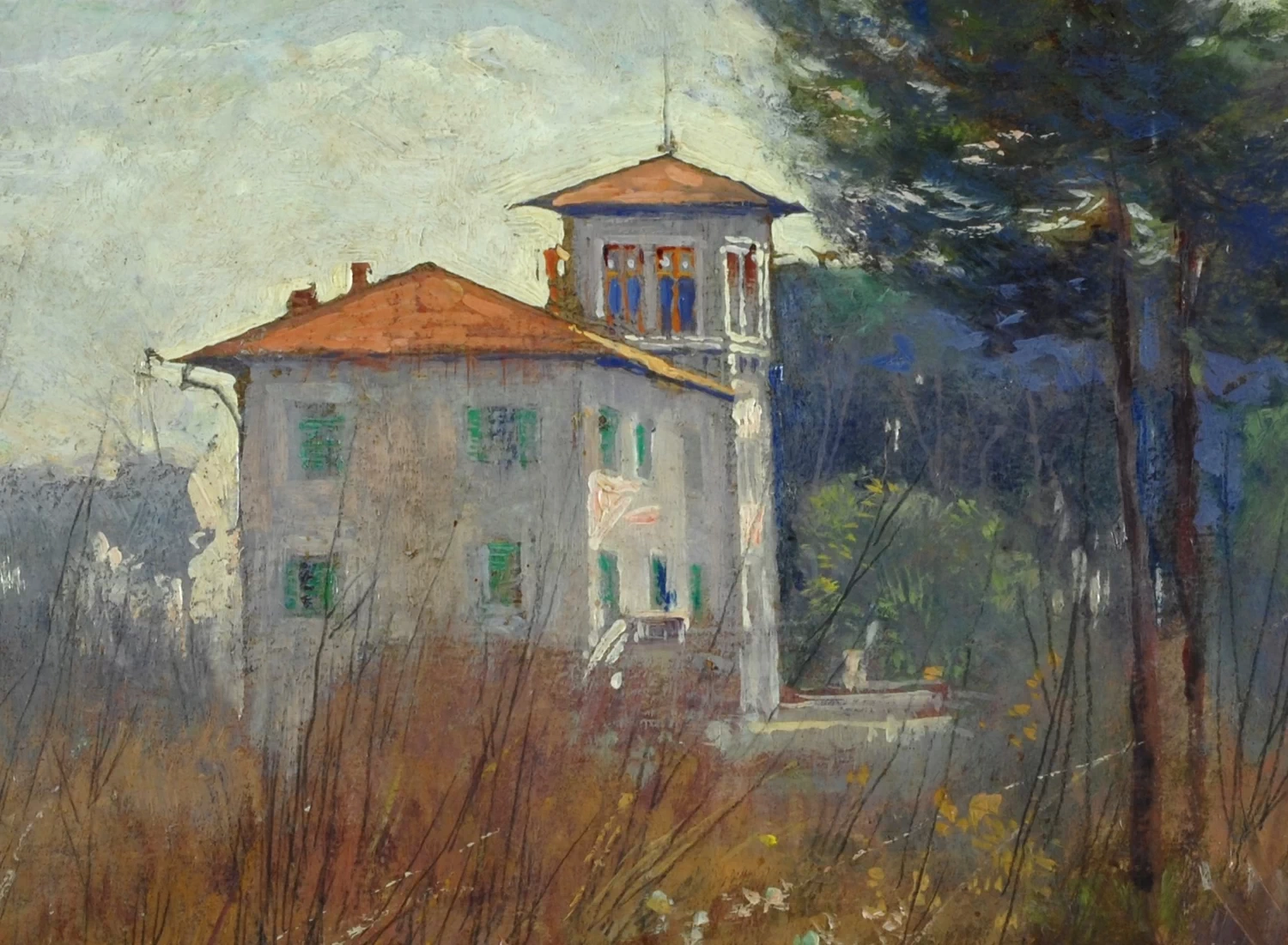 Casa tra il verde - dettaglio